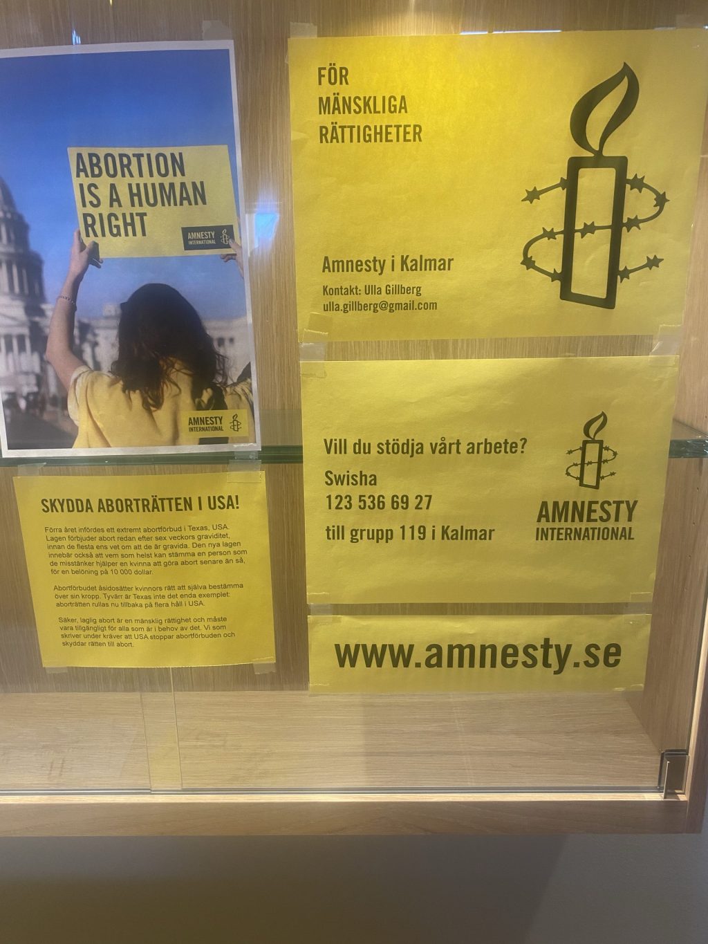 Abortion Is a human a WOMANS right☝️ 🇸🇪 stands with&nbsp;🇺🇸